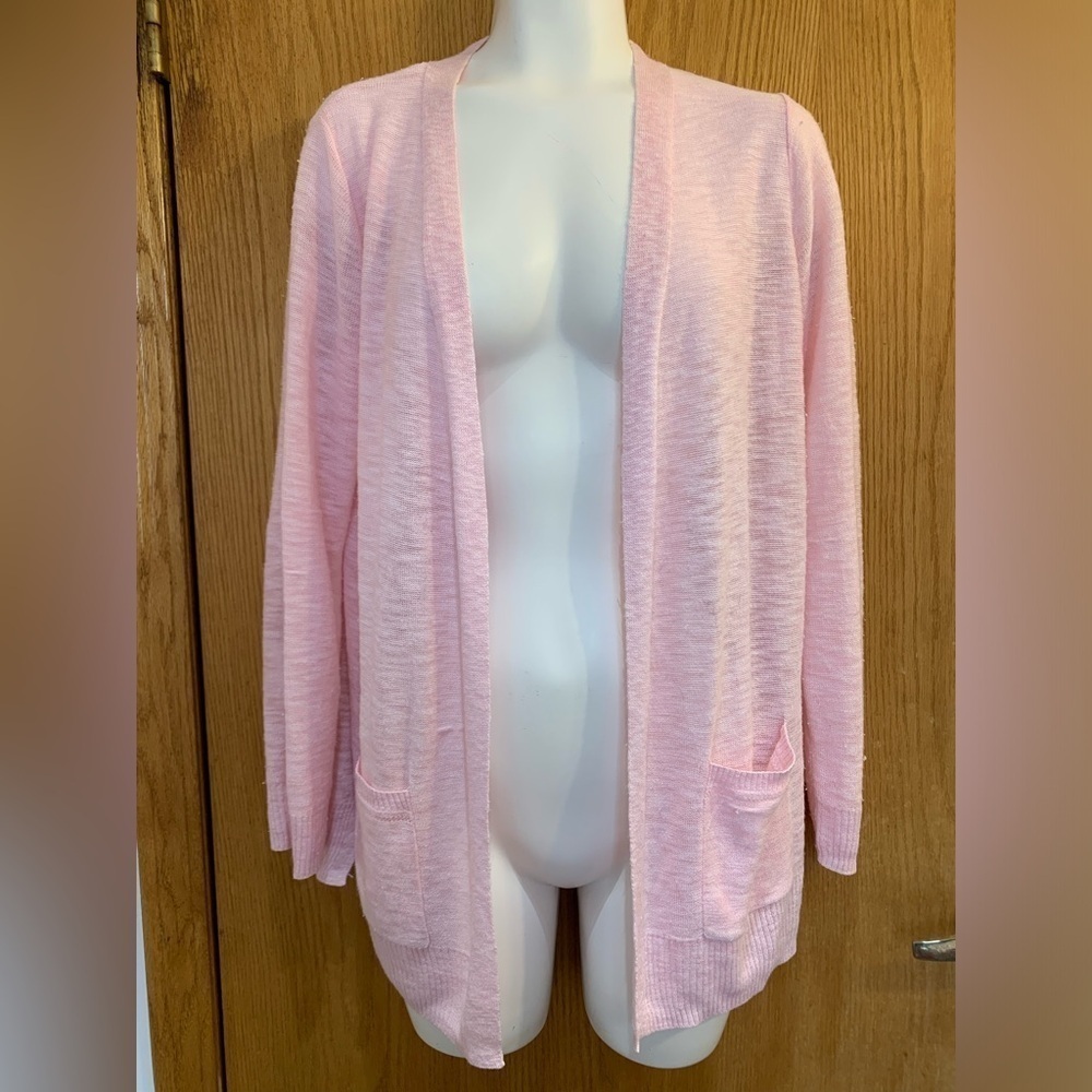 JONES New York pink cardigan
